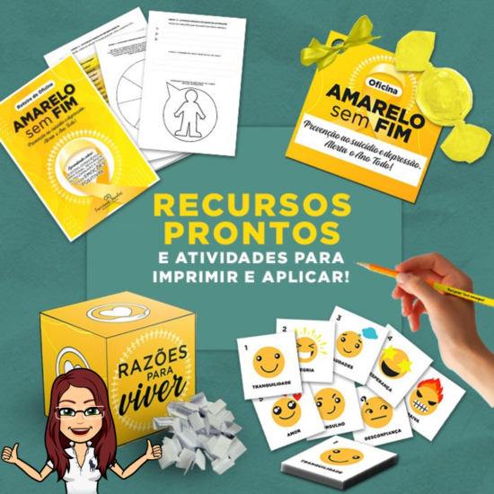 💛 Amarelo sem Fim: Prevenção ao suicídio e depressão